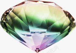 彩色钻石七夕情人节素材
