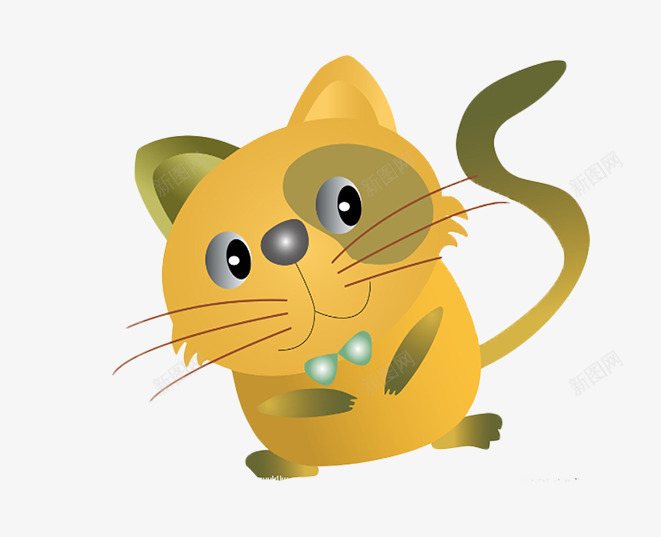 可爱的小猫片png免抠素材_新图网 https://ixintu.com 免抠小猫 卡通手绘小猫图片 小花猫背景图片 装饰图片小猫