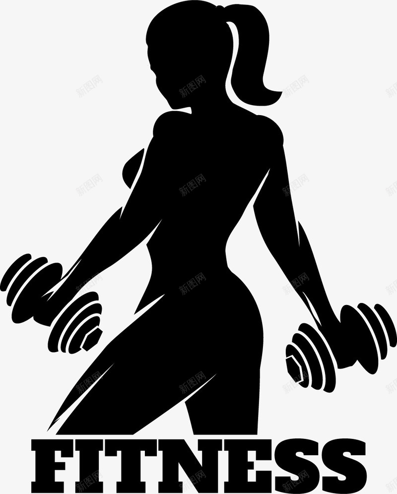 肌肉健美图标png_新图网 https://ixintu.com logo设计 举重 举重健身健美 健身 卡通人物 卡通插画 哑铃 性感 杠铃 标志设计 漫画卡通 美女 肌肉 肌肉健美