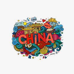 中国元素插画素材