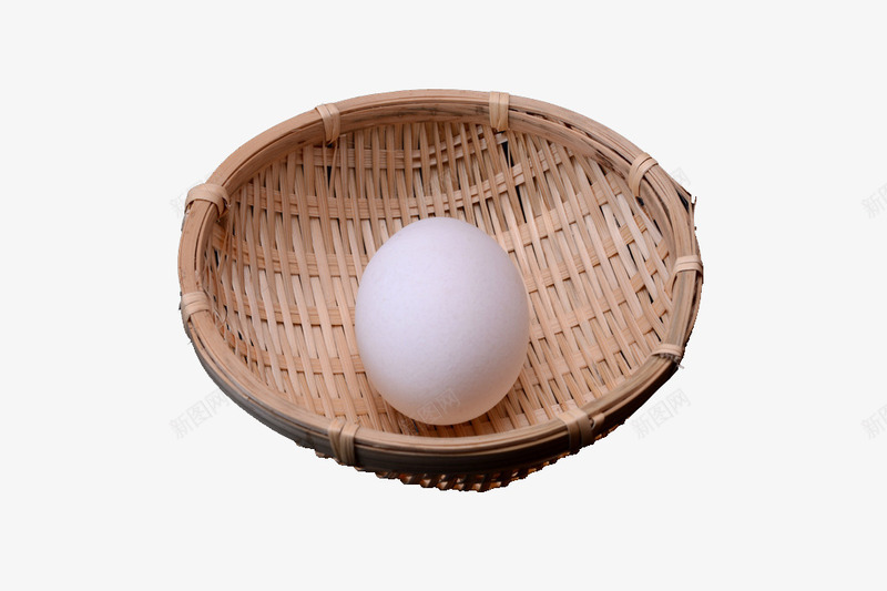 篮子里的一个蛋png免抠素材_新图网 https://ixintu.com 实物 禽蛋 菜场 超市 鸭蛋