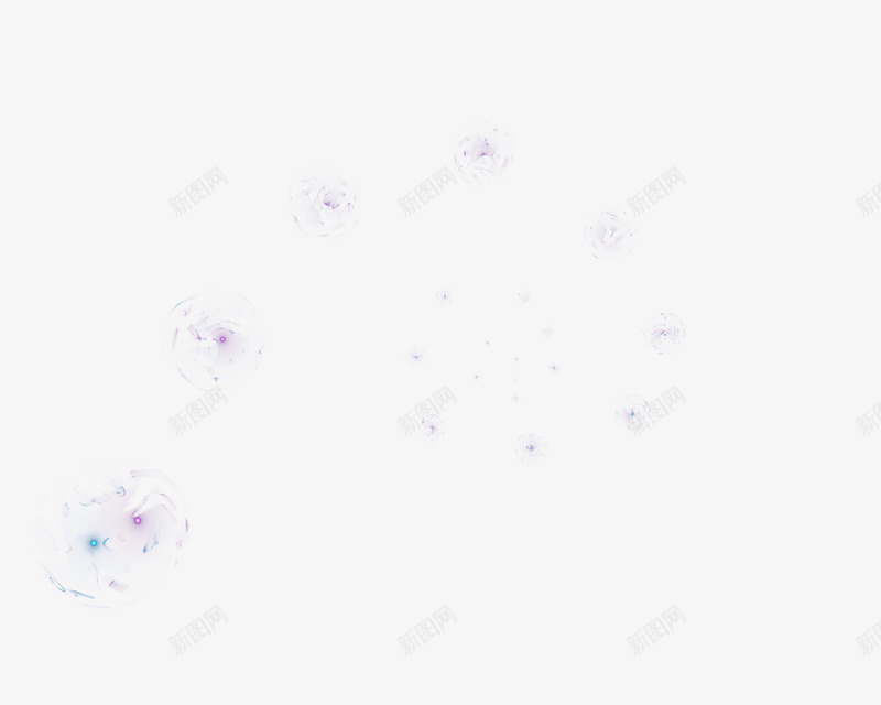抽象艺术彩色斑斓气泡png免抠素材_新图网 https://ixintu.com 光影溶图 创意 彩色 抽象素材 气泡 炫彩 炫彩背景 科技元素