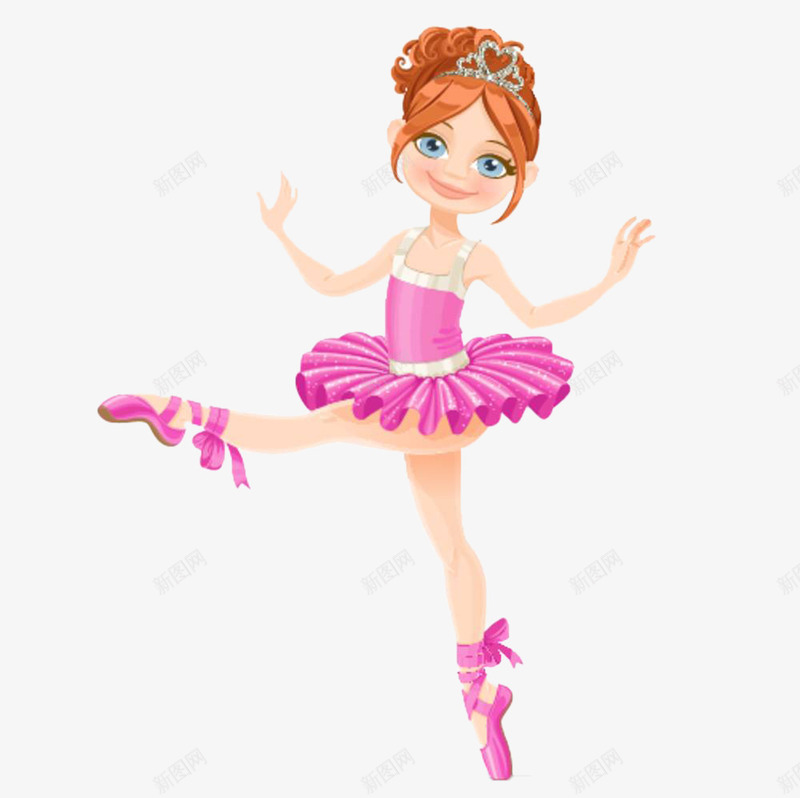 粉色卡通芭蕾舞裙png免抠素材_新图网 https://ixintu.com 卡通手绘 服装 粉色舞裙舞鞋 舞蹈 芭蕾 芭蕾裙 裙子 跳舞