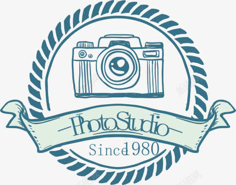 相机logo矢量图图标图标