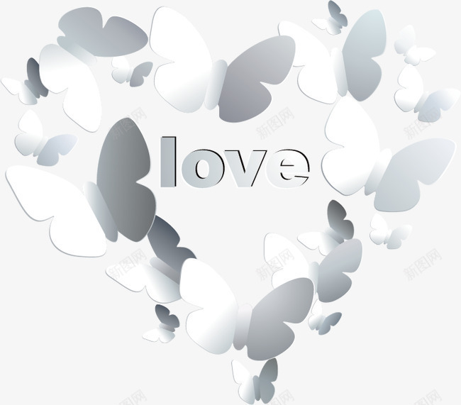 心形图标png_新图网 https://ixintu.com logo love 心形 情人 情人节 浪漫 爱情 爱没有距离 甜蜜 背景 蝴蝶 装饰图案