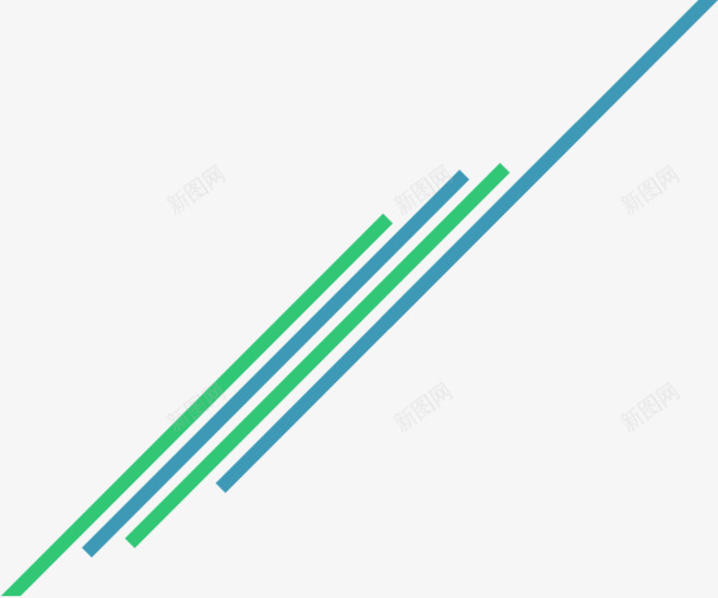 颜色的直线png免抠素材_新图网 https://ixintu.com 排列 直 绿
