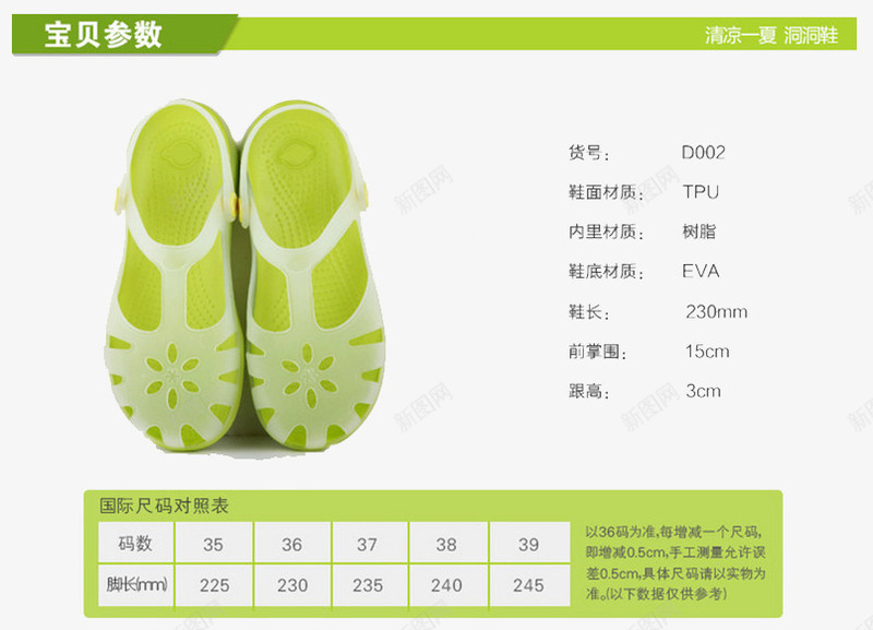 鞋子拖鞋产品参数png免抠素材_新图网 https://ixintu.com 产品 参数 商品参数 拖鞋 绿色参数模板 鞋子