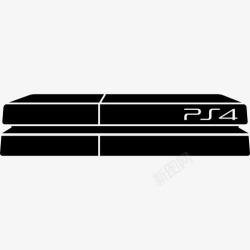游戏主机PS4游戏主机图标高清图片