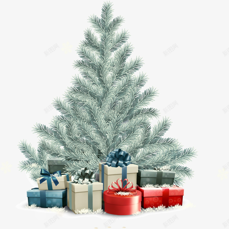 圣诞节冬日圣诞树png免抠素材_新图网 https://ixintu.com Christmas Merry 冬天 冬日 圣诞快乐 圣诞树 圣诞礼物 圣诞节