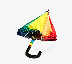 彩虹伞雨伞素材