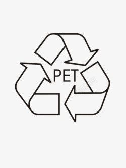 可回收再利用回收标签图标高清图片