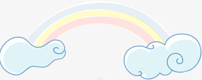 手绘彩虹云朵png免抠素材_新图网 https://ixintu.com 卡通云朵 卡通彩虹 彩虹 彩虹云朵 手绘卡通