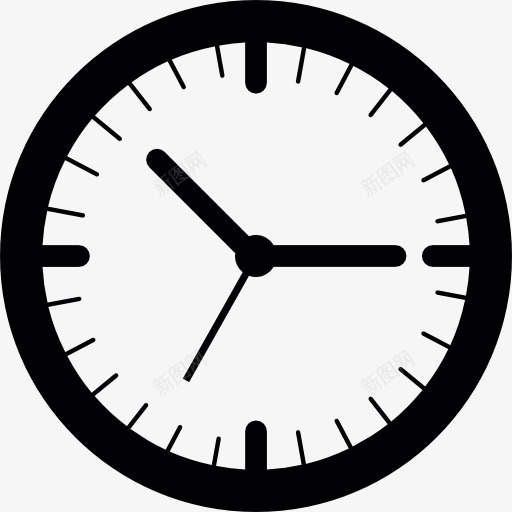 墙上的时钟图标png_新图网 https://ixintu.com 侯 圆形时钟 手表 接口 时钟 时间