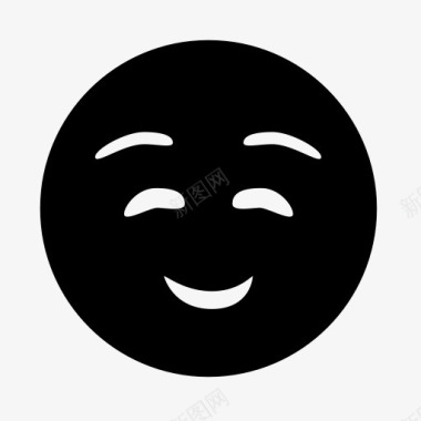 表情符号快乐微笑笑脸imoticons图标图标