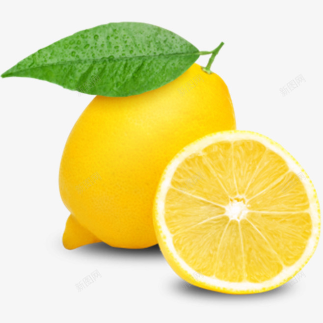 新鲜的切开的柠檬png免抠素材_新图网 https://ixintu.com 新鲜 柠檬 水果 酸柠檬