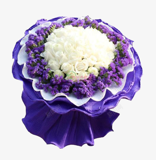 一束薰衣草玫瑰花儿png免抠素材_新图网 https://ixintu.com 一束玫瑰花 一束白玫瑰 情人节玫瑰 白玫瑰 白色玫瑰花儿 紫色花纸包玫瑰花 薰衣草玫瑰花儿