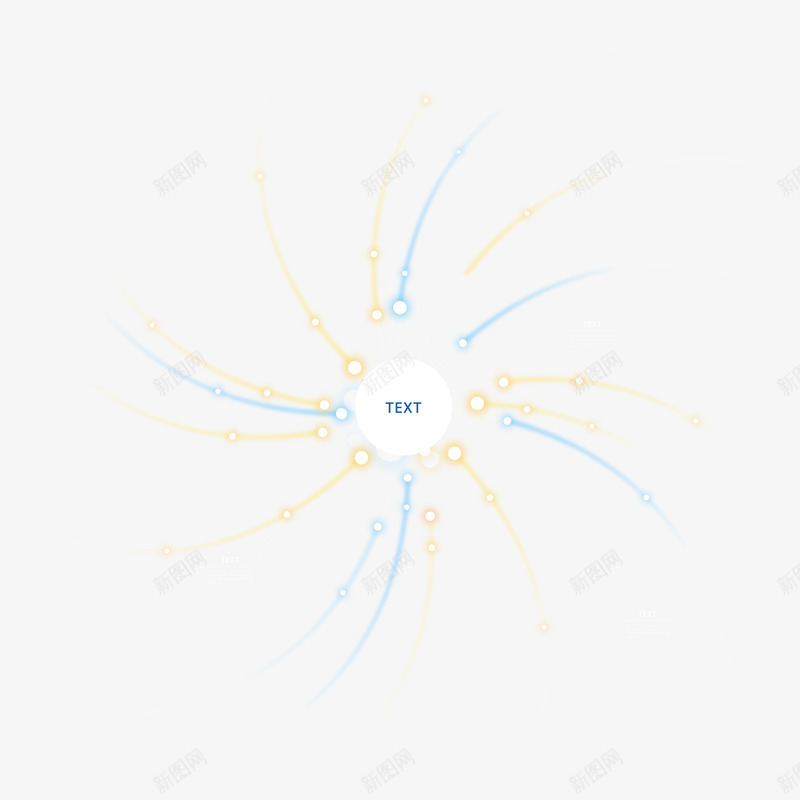 科技边框装饰矢量图ai免抠素材_新图网 https://ixintu.com 人工 人工智能 智能 机器 渐变 现代 科学 科技 线条 装饰 边框 矢量图