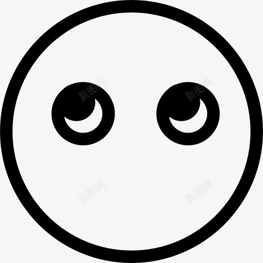 柔和的图标png_新图网 https://ixintu.com 人 情感 感情 接口 柔和的微笑 笑脸 脸 表情