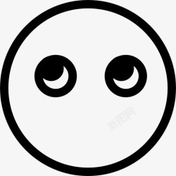 柔和的微笑柔和的图标高清图片