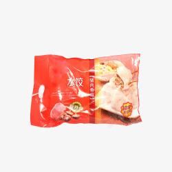 超市快销红色袋装食品袋高清图片