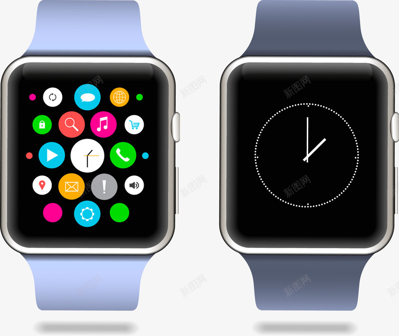 写实智能手表png免抠素材_新图网 https://ixintu.com apple iwatch watch 写实 智能手表