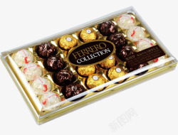 费列罗巧克力费列罗糖果礼盒装24粒高清图片