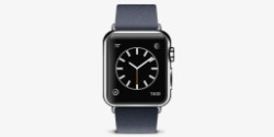 buckle苹果蓝色扣现代产品手表苹果产品高清图片