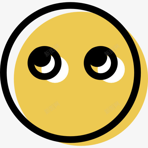 柔和的图标png_新图网 https://ixintu.com 人 情感 感情 接口 柔和的微笑 笑脸 脸 表情