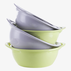 洗菜沥水两种颜色洗菜篮子高清图片
