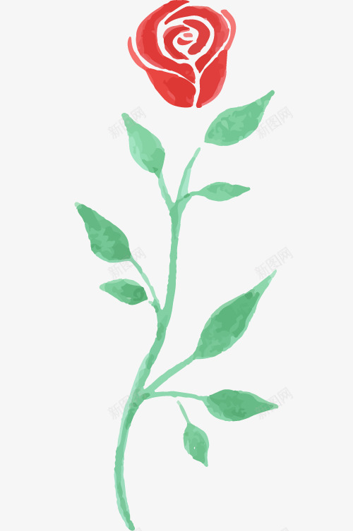 水彩花卉装饰png免抠素材_新图网 https://ixintu.com 天 情人节的装饰 手 手画 手画图 水彩画 油漆 画 自然 花 装饰 观赏