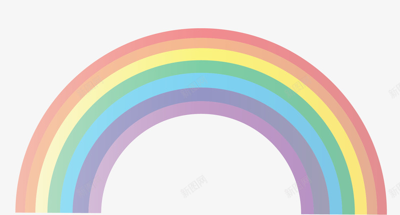 卡通彩虹桥矢量图eps免抠素材_新图网 https://ixintu.com 卡通彩虹桥 彩虹桥素材 矢量彩虹桥 矢量图