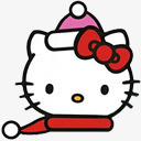 卡通粉色小帽子猫头png免抠素材_新图网 https://ixintu.com 卡通 帽子 粉色