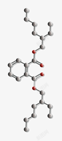 增塑剂DEHP分子式矢量图ai免抠素材_新图网 https://ixintu.com 分子 化学 增塑剂DEHP分子式 现代科技 科学研究 科技 矢量图