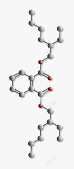 增塑剂DEHP分子式增塑剂DEHP分子式矢量图高清图片