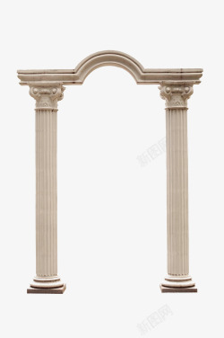 罗马柱设计古典欧式罗马柱二高清图片