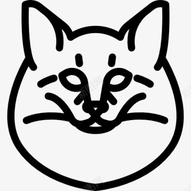 挪威森林猫图标图标