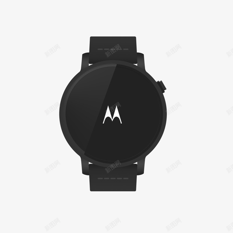 摩托罗拉智能手表png免抠素材_新图网 https://ixintu.com 手表 摩托罗拉 智能手表 黑色手表