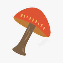 灰蘑菇灰红色的蘑菇高清图片