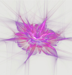 科技花朵笔刷紫色光效装饰花朵图案高清图片