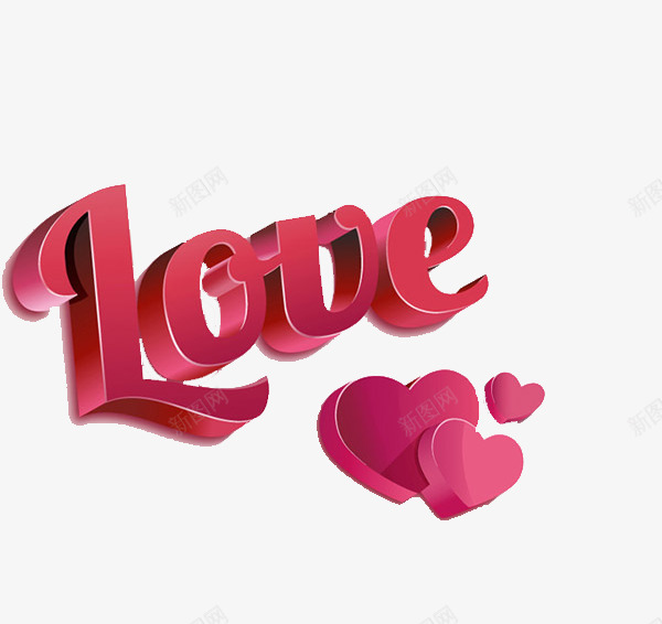LOVEpng免抠素材_新图网 https://ixintu.com 字体设计 情人节 爱情 节日 节日素材