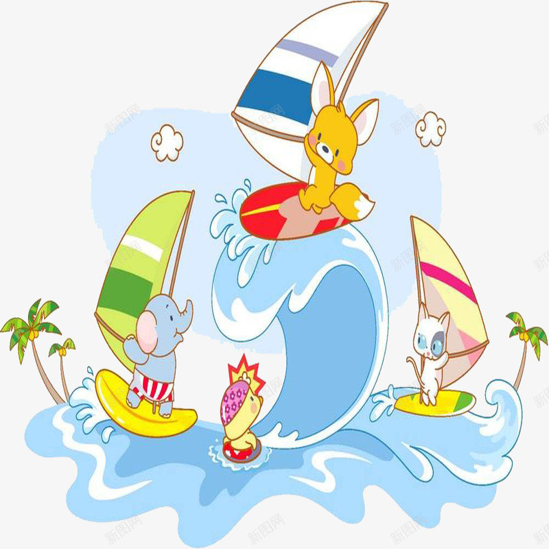 水上娱乐png免抠素材_新图网 https://ixintu.com 卡通水上娱乐 水上乐园 水上娱乐 水上玩耍 玩水