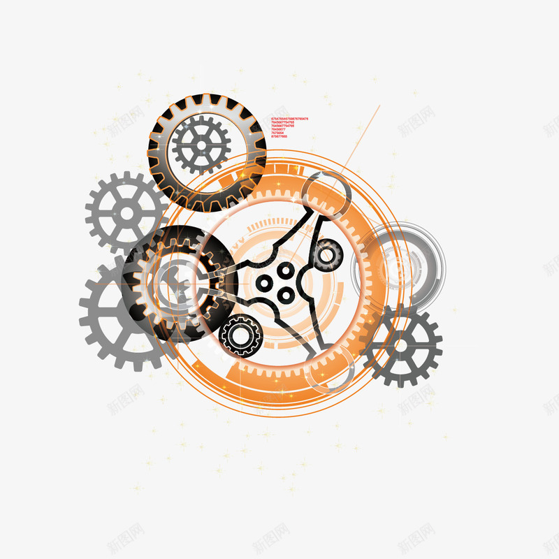 创意齿轮矢量图ai免抠素材_新图网 https://ixintu.com 矢量齿轮 齿轮 矢量图