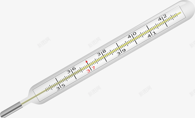 家用温度计png免抠素材_新图网 https://ixintu.com 体温 家庭 测量 温度计