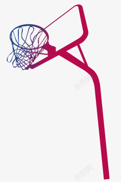 高校篮球赛篮球板插画高清图片
