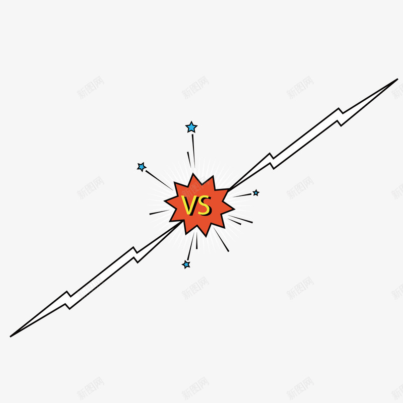 VS爆炸图标png_新图网 https://ixintu.com VS 五角星 图标 多边形 对抗 爆炸 箭头 菱形 装饰