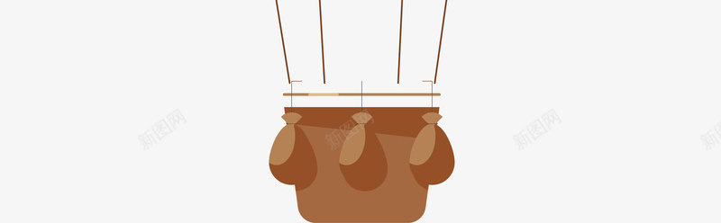 卡通条纹热气球图png免抠素材_新图网 https://ixintu.com 彩色气球 情人节 新春 春天 春季 气球 浪漫 热气球 热气球图 热气球设计