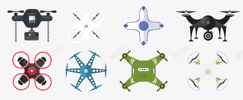 扁平化无人机图标png_新图网 https://ixintu.com 交通工具 卡通图标 扁平化飞机 插画 无人机 无人机演出 无人飞机通讯科技 漫画 现代科技 矢量素材 飞机航空 飞机遥控器 飞行设计