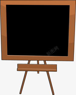 木头黑板学校的黑板高清图片