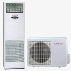 制冷制热家庭用空调和外机高清图片