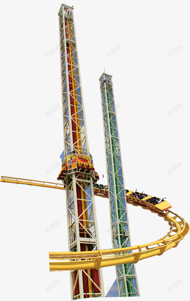 建筑物png免抠素材_新图网 https://ixintu.com 娱乐 建筑物 游乐园